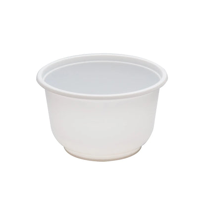 Microwavable PP Injection To Go Bowl 32 oz- White (300/case) - CarryOut Supplies