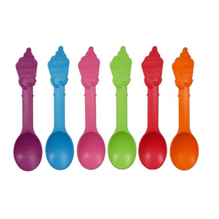 Eco-Friendly Swirl Spoons - Assorted Colors - (1000 per Case Eco-Friendly Swirl Spoons - Assorted Colors - (1000 per Case