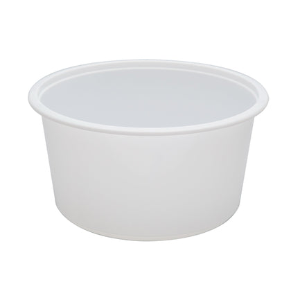 Microwavable PP Injection To Go Bowl 50 oz- White (300/case) - CarryOut Supplies