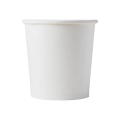16oz Paper Ice Cream Cup - White (1000 per case)