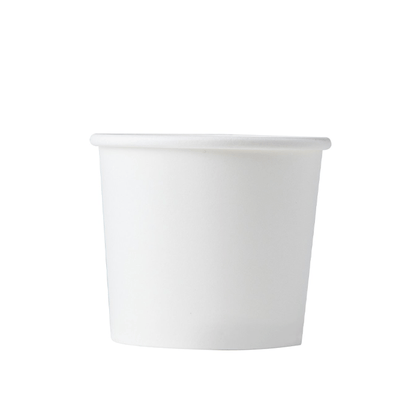 Paper Ice Cream Cup 3.5oz- White (1000/case) - CarryOut Supplies