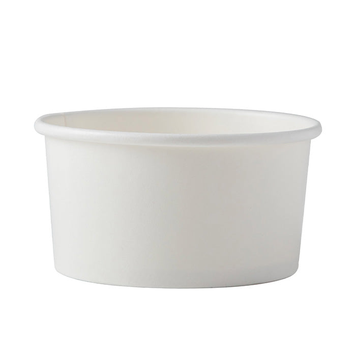 Arctic Cup 6 oz Paper Ice Cream Cups - 1,000 / Case (White)