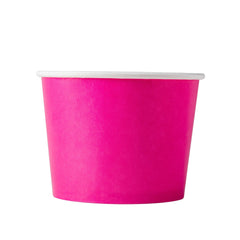 12oz Frozen Yogurt/Soup Cup - Pink (1000 per case)