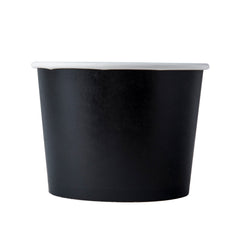 16oz Frozen Yogurt/Soup Cup - Black (1000 per case)