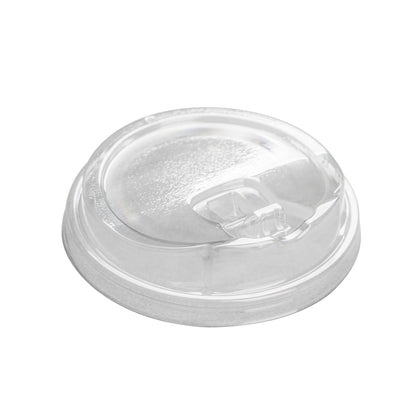 Plastic Cold Drink PET 98 MM Lock-back Lid 12-24 oz- Clear (1000/case) - CarryOut Supplies