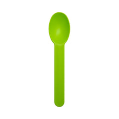 6.5G Premium PP Plastic Dessert Spoon- Kiwi (1000 per case)
