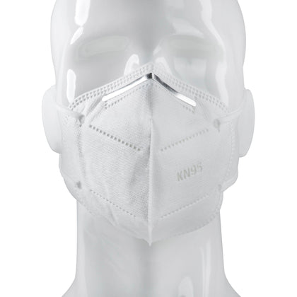 Taida KN95 Disposable Face Mask- White (Packs of 5/10/20/60 available) - CarryOut Supplies