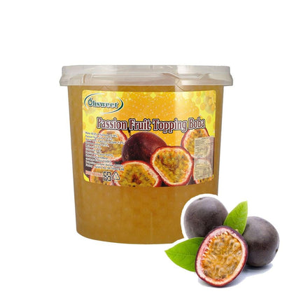 POPPING BOBA - PASSION FRUIT - (Item: 6054)    [Call For Details] - CarryOut Supplies