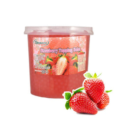 Popping Boba - Strawberry Flavor - (Call For Details)
