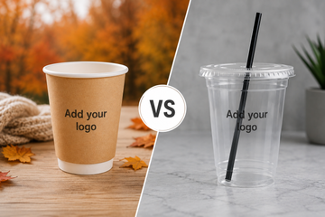 Paper Cups vs Plastic Cups: Which is Ideal for Fall & Winters