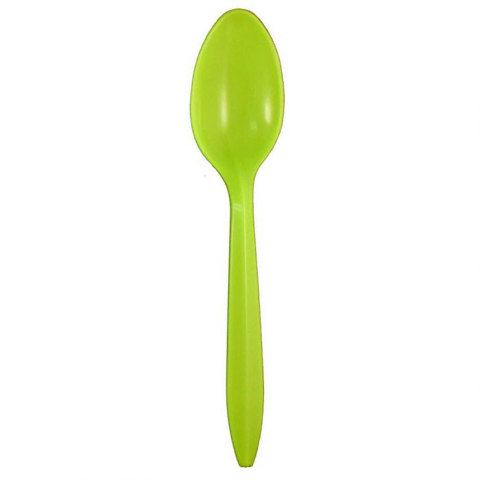 3G Medium Weight PP Plastic Dessert Spoon- Kiwi (1000 per case ...