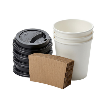 12 oz Coffee Cup Bundle Deal (15% off) - Carryout Supplies
