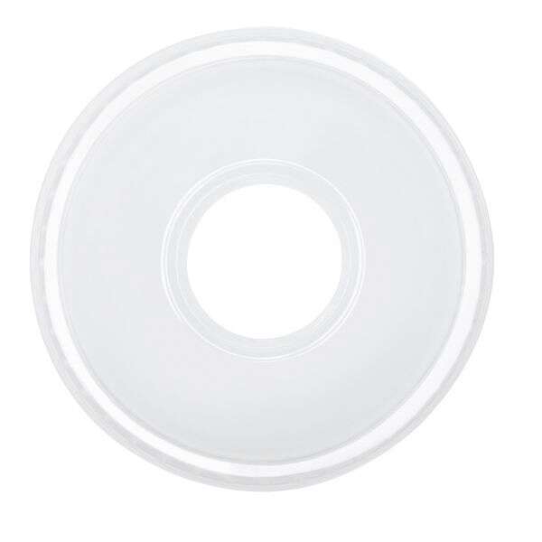 12-22oz 90mm Dome lids with hole for Paper Cold Beverage Cups 1000pcs/cs