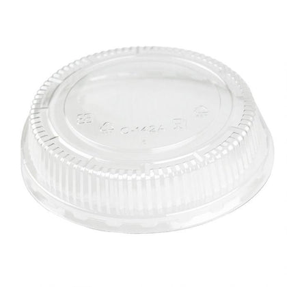 Yogurt/Soup Cup PET Dome Lid 30 oz- Clear (600/case) - CarryOut Supplies