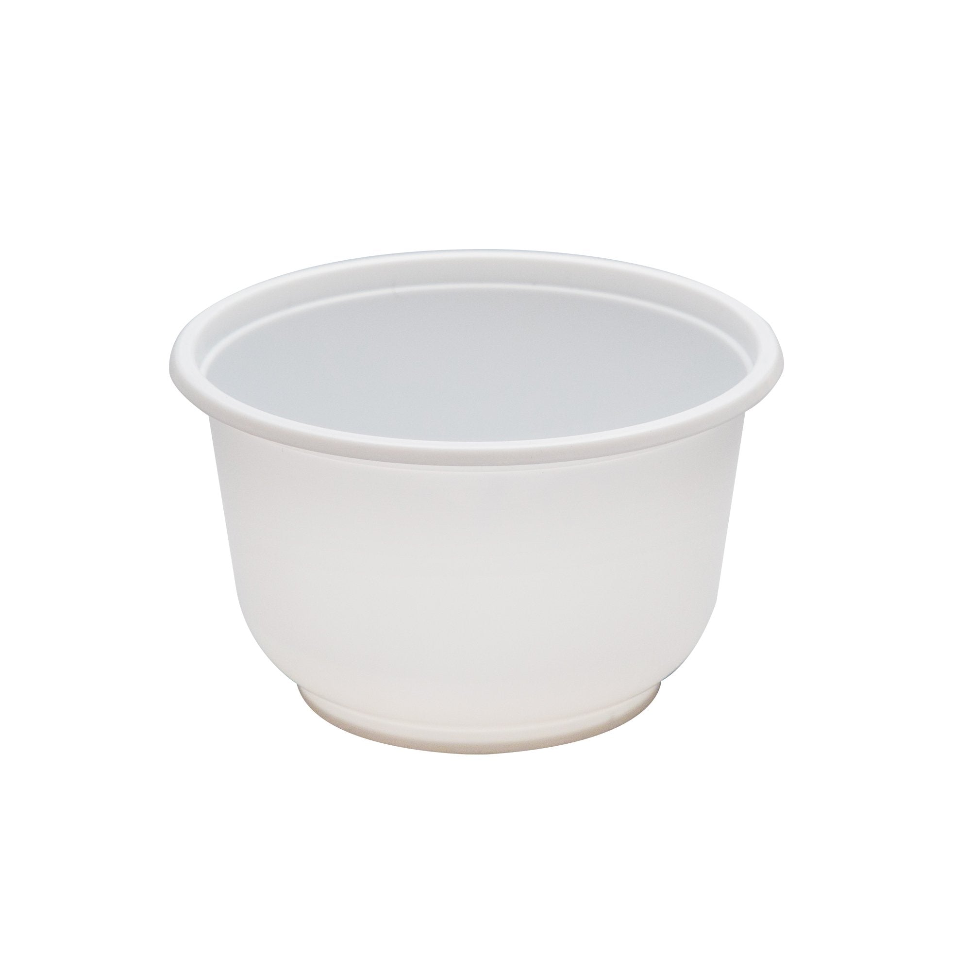 Microwavable PP Injection To Go Bowl 16 oz- White (1000/case)