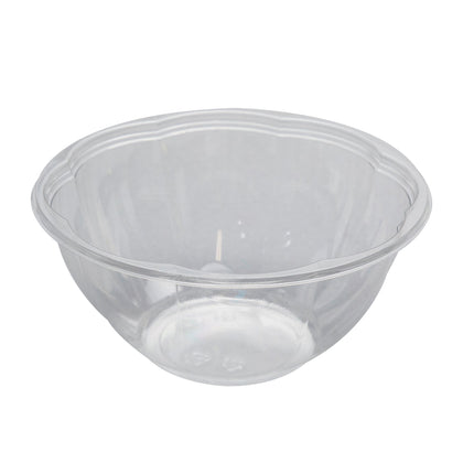 PET Salad Bowl with Lid 32 oz- Clear (150/case) - CarryOut Supplies