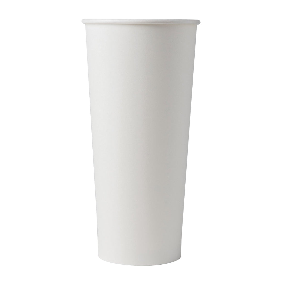 Single Wall Hot Drink Paper Cup 24 oz- White (600/case) - CarryOut Supplies