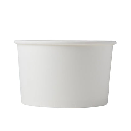 Frozen Yogurt/Soup Cup 20 oz- White (600/case) - CarryOut Supplies