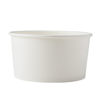Frozen Yogurt/Soup Cup 24 oz- White (600/case) - CarryOut Supplies