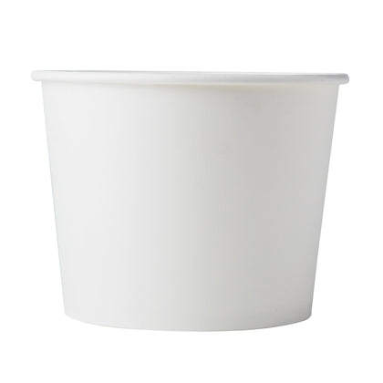 Frozen Yogurt/Soup Cup 32 oz- White (600/case) - CarryOut Supplies
