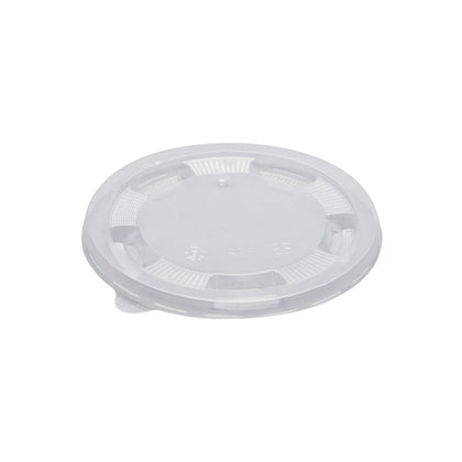 Microwavable PP Injection To Go Bowl Lid 120MM- Clear (1000/case) - CarryOut Supplies