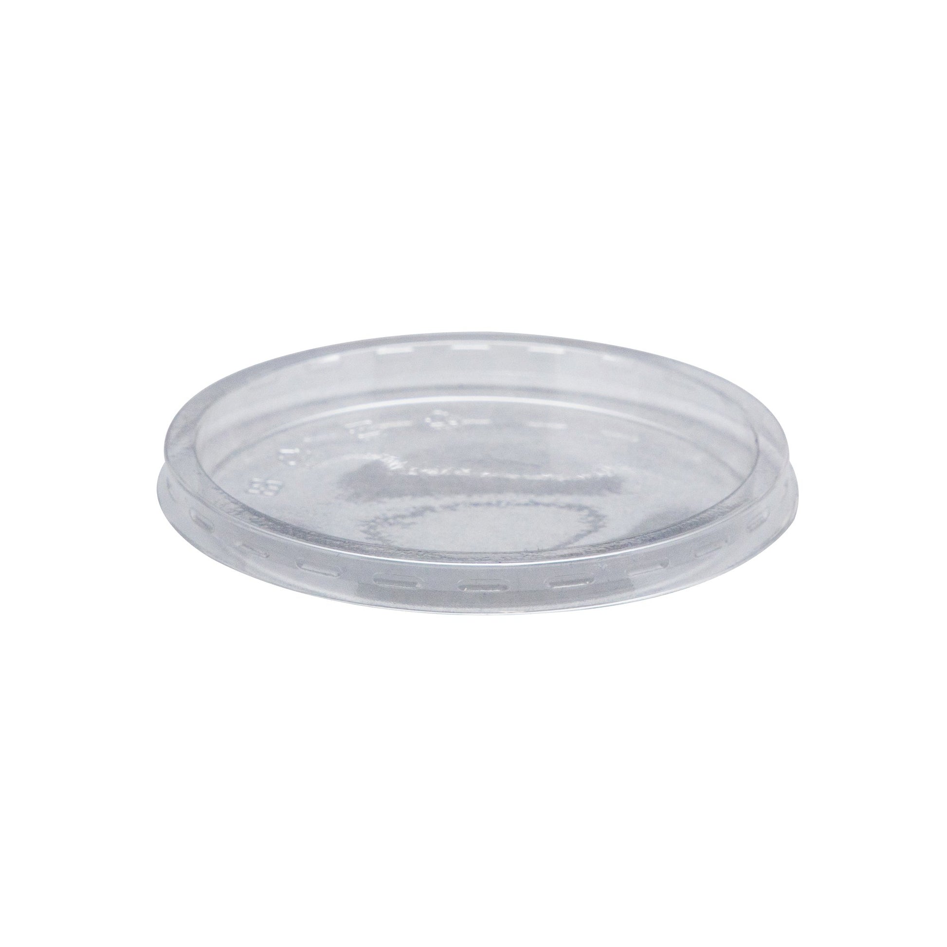 PET Food Container Lid 08-32&nbsp;oz- Clear (500/case) - CarryOut Supplies