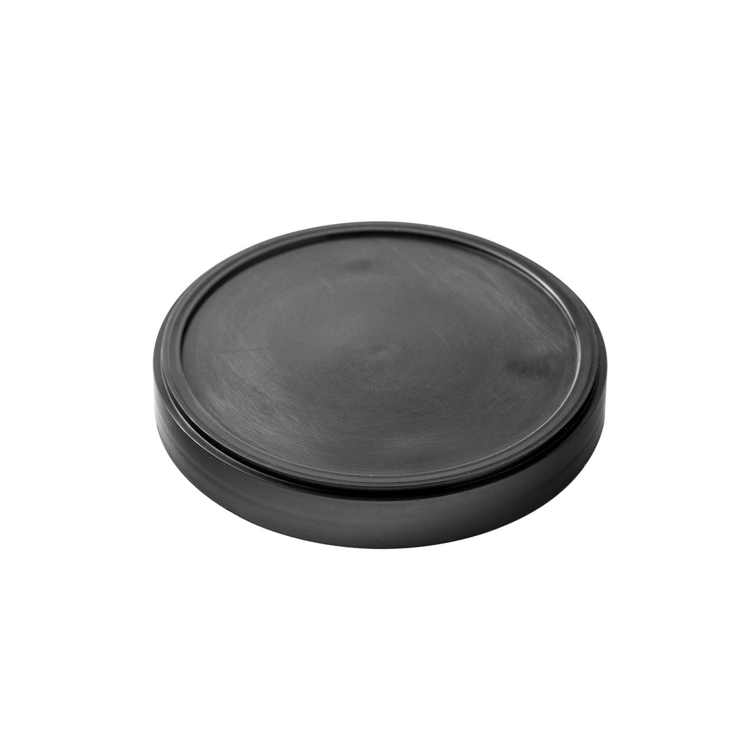 Ice Cream Cup Premium PP Flat Lid 3.5 oz 68 MM- Black (1000/case) - CarryOut Supplies