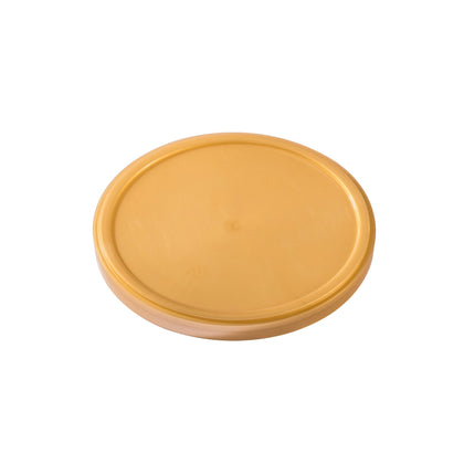 Ice Cream Cup Premium PP Flat Lid 3.5 oz 68 MM- Gold (1000/case) - CarryOut Supplies