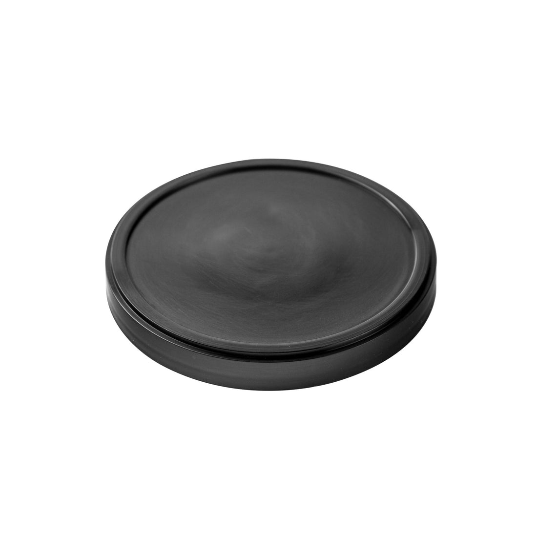 Ice Cream Cup Premium PP Flat Lid 4 oz 74 MM- Black (1000/case) - CarryOut Supplies