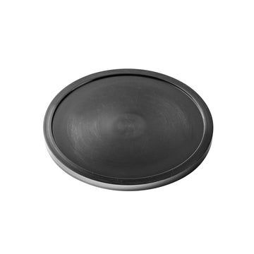 Ice Cream Cup Premium PP Flat Lid 05 oz 86 MM- Black (1000/case) - CarryOut Supplies