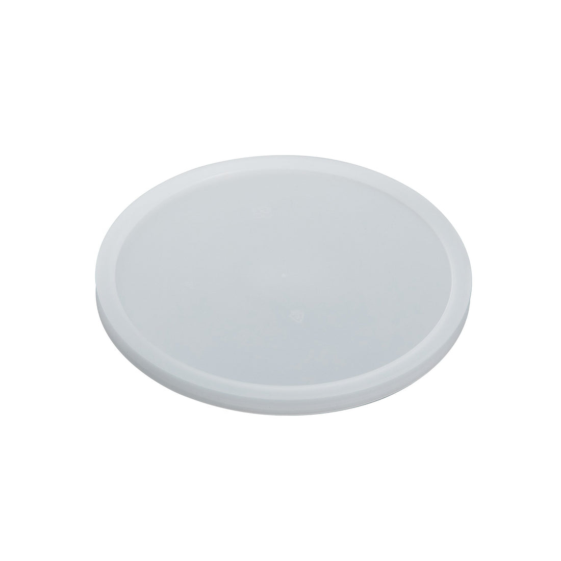 Ice Cream Cup Premium PP Flat Lid 05 oz 86 MM- White (1000/case) - CarryOut Supplies