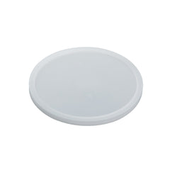 Ice Cream Cup Premium PP Flat Lid 05 oz 86 MM- White (1000/case)