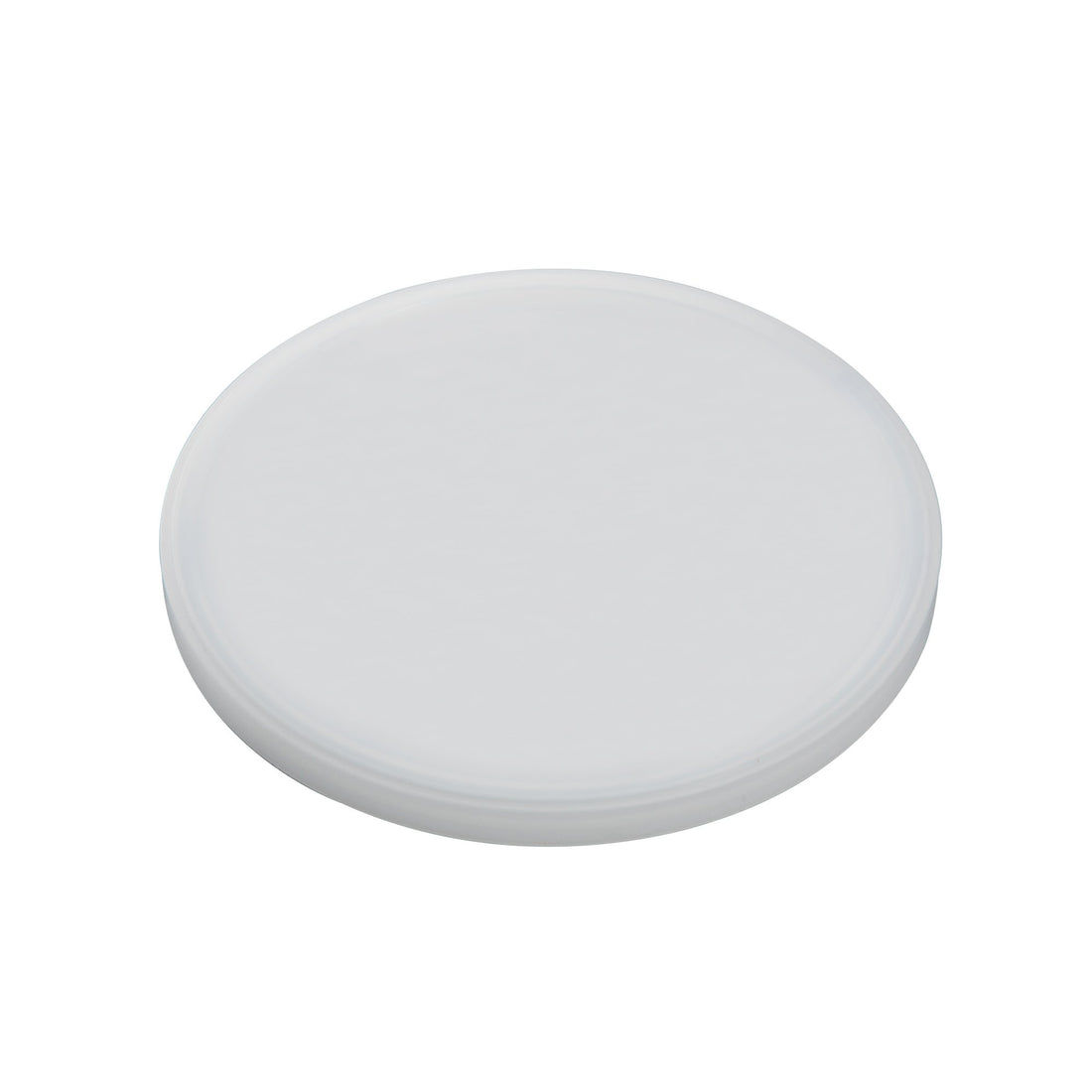 Ice Cream Cup Premium PP Flat Lid 16 oz 98 MM- White (1000/case) - CarryOut Supplies