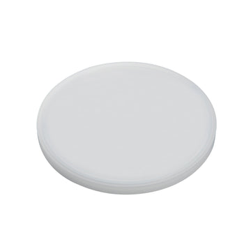 Ice Cream Cup Premium PP Flat Lid 16 oz 98 MM- White (1000/case) - CarryOut Supplies