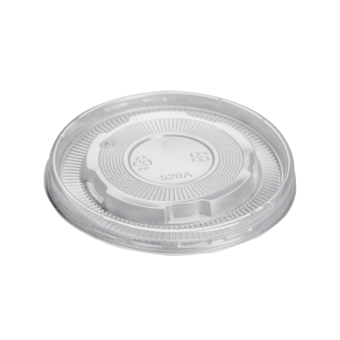 PP Flat Yogurt/Soup Cup Lid 16 oz- Clear (1000/case) - CarryOut Supplies