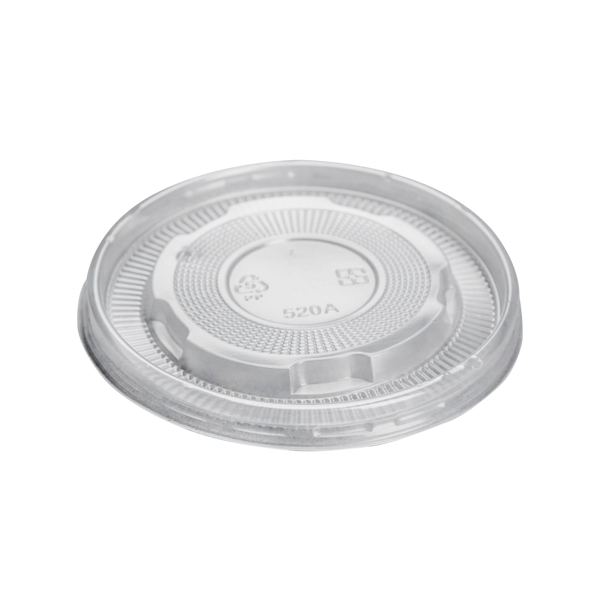 PP Flat Yogurt/Soup Cup Lid 16 oz- Clear (1000/case) - CarryOut Supplies