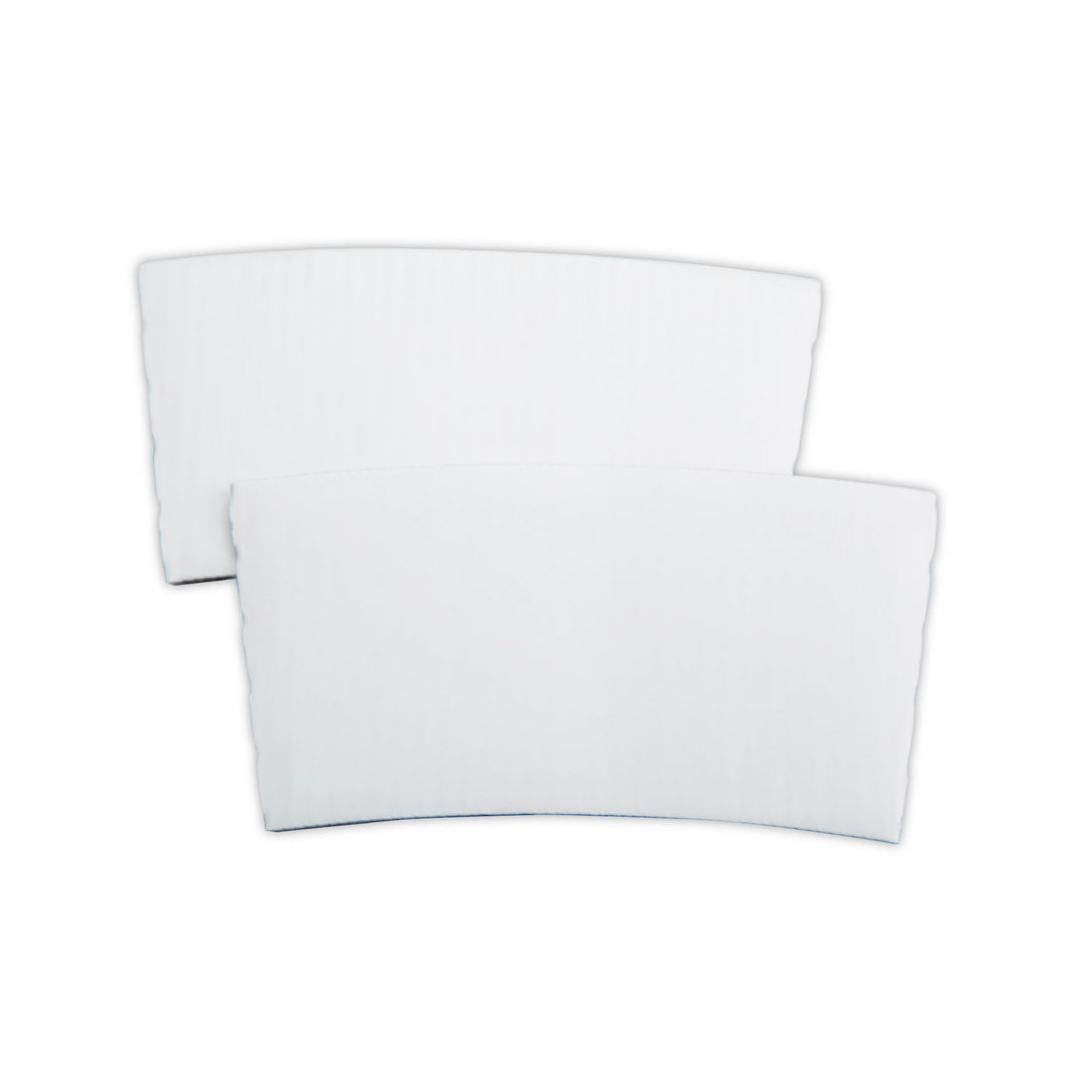 Paper Cup Sleeve- White (1000/case) - CarryOut Supplies