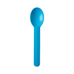 6.5G Premium PP Plastic Dessert Spoon- Heavy Blue (1000 per case)