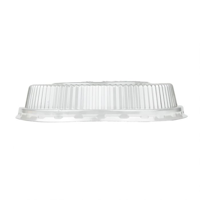 Yogurt/Soup Cup PET Dome Lid 24/32 oz- Clear (600/case) - FLAT TOP